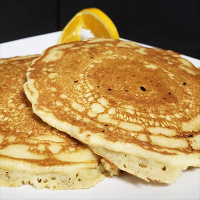 Two Classic Buttermilk Pancakes at Sauk-Prairie Grill